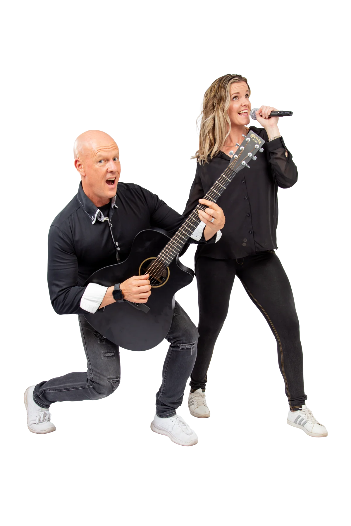 Bruce Askham performing with Tammy